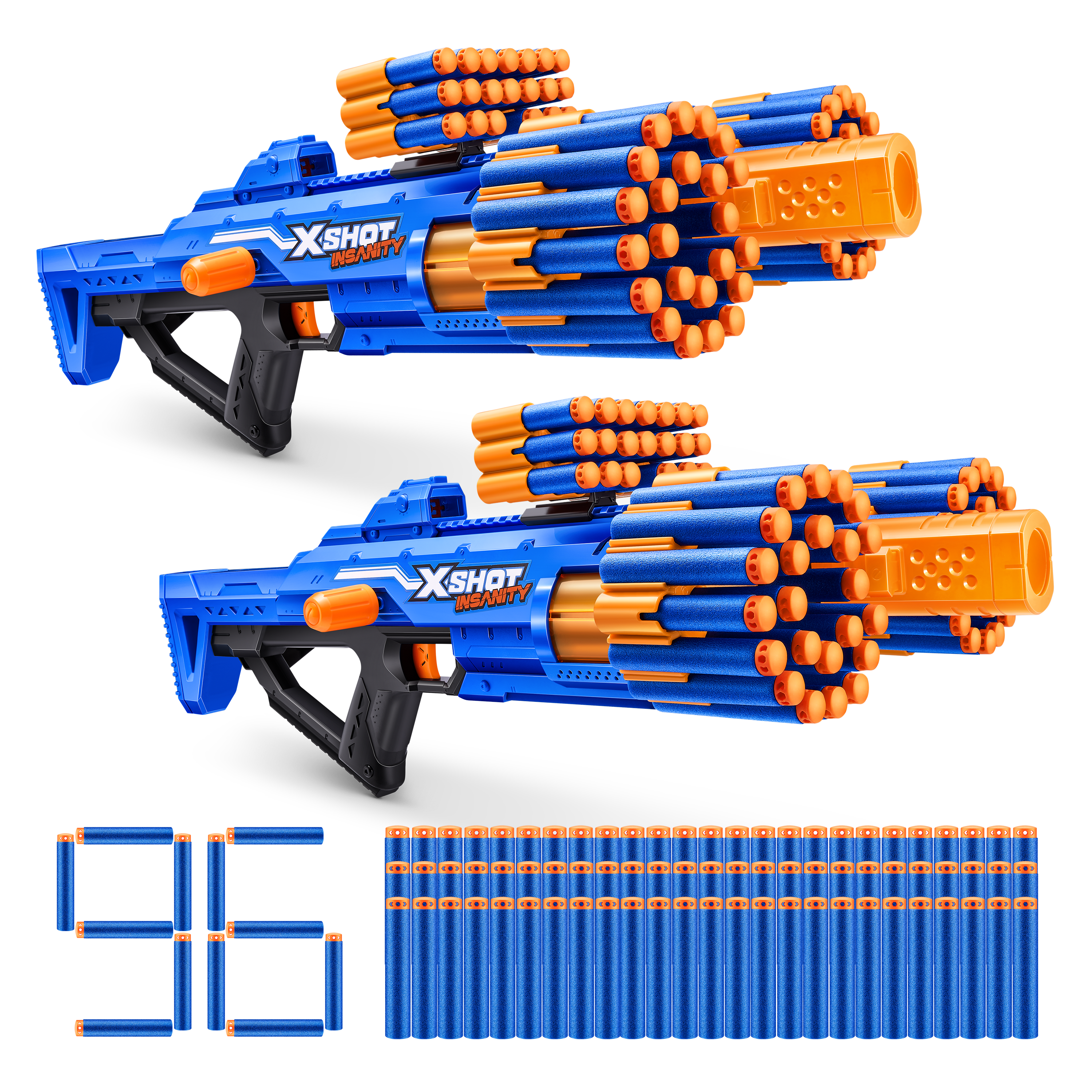 X-Shot Insanity Berzerko 8 Shot 2 pack (96 Darts)