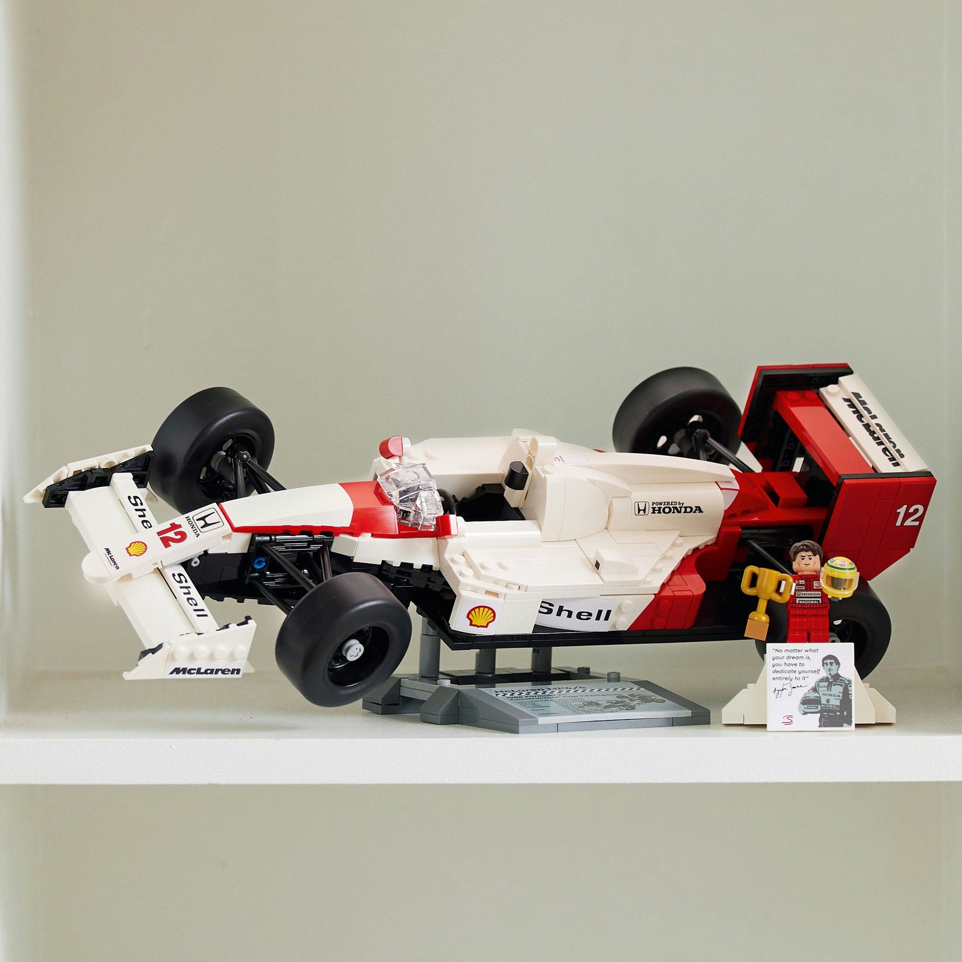 LEGO® Icons McLaren MP4/4 & Ayrton Senna Set 10330