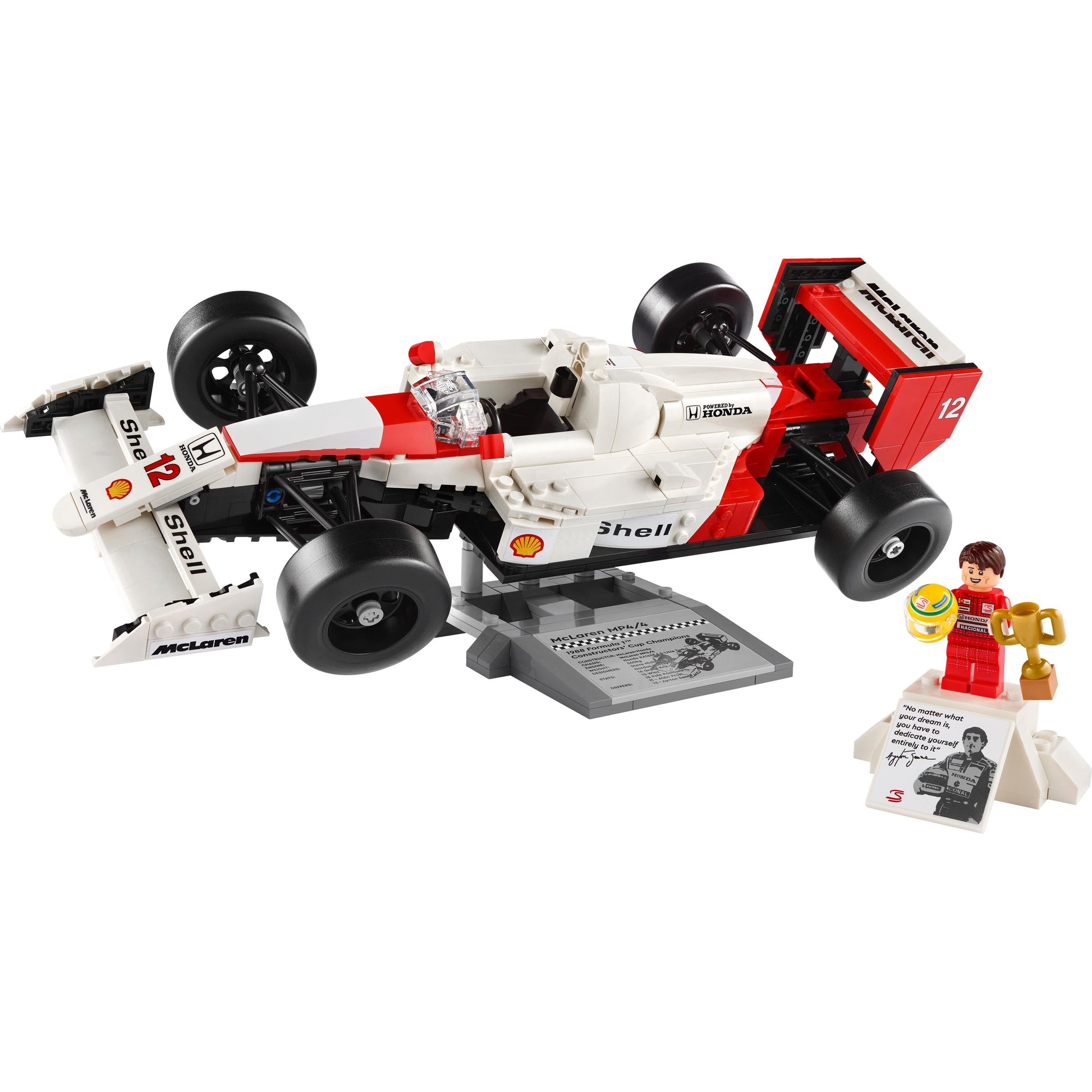 LEGO® Icons McLaren MP4/4 & Ayrton Senna Set 10330