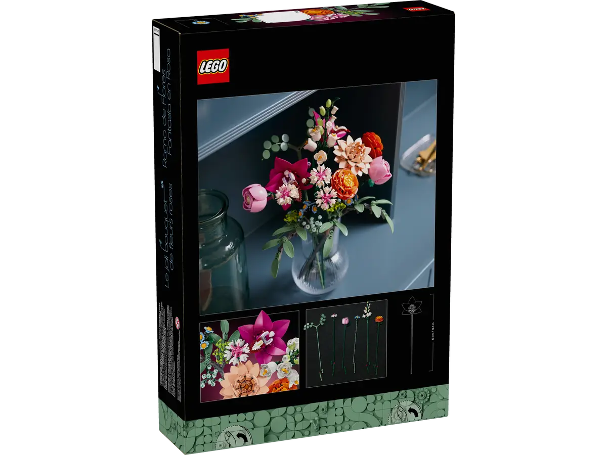 LEGO 10342 Pretty Pink Flower Bouquet