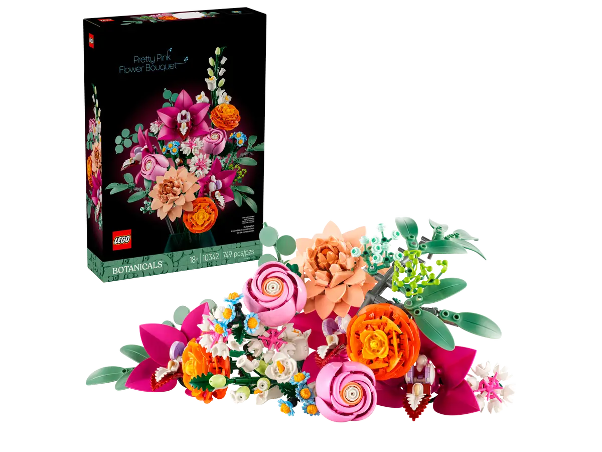 LEGO 10342 Pretty Pink Flower Bouquet