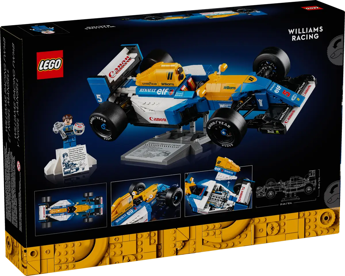 LEGO 10353 Williams Racing FW14B & Nigel Mansell