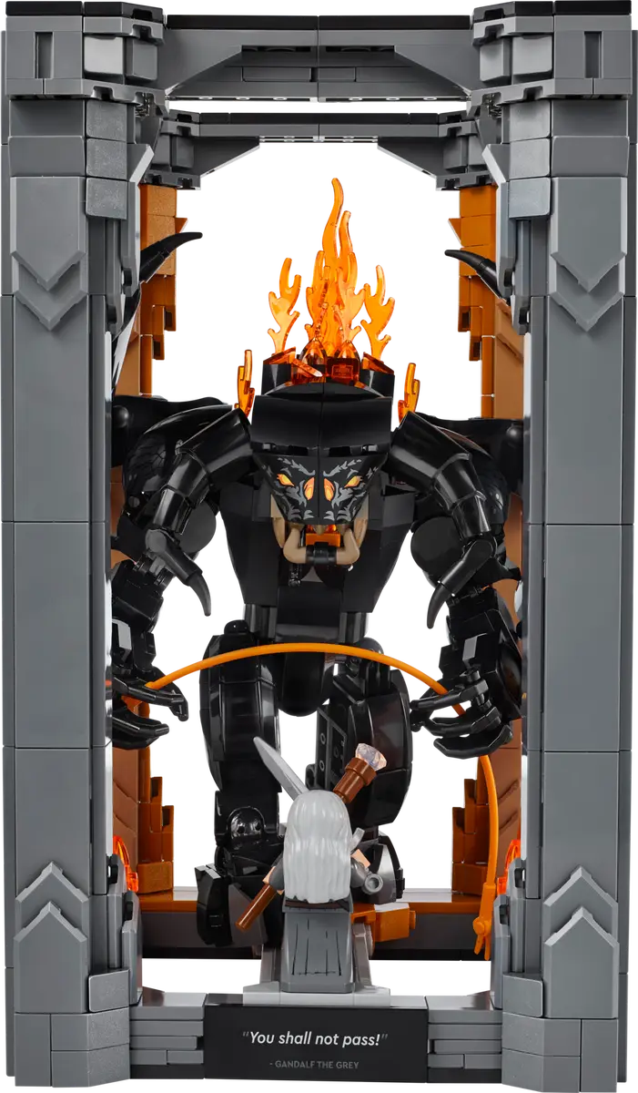 LEGO 10367 The Lord of the Rings: Balrog Book Nook