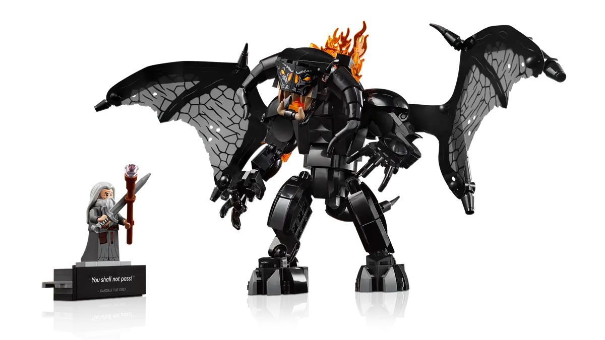 LEGO 10367 The Lord of the Rings: Balrog Book Nook