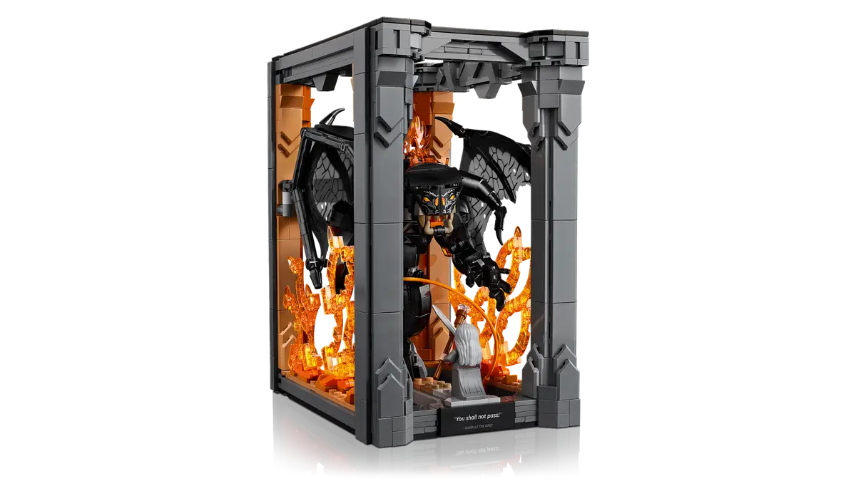 LEGO 10367 The Lord of the Rings: Balrog Book Nook