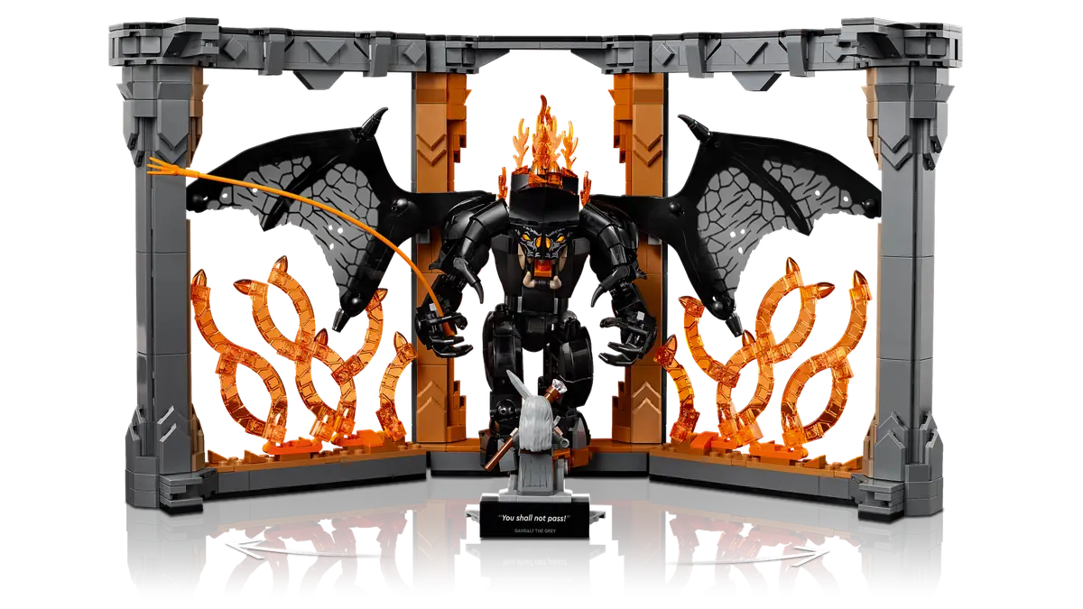 LEGO 10367 The Lord of the Rings: Balrog Book Nook