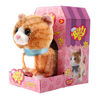 Bitsy Bitty Interactive Cat (Brown)