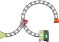 LEGO 10425 Train Tunnel and Tracks
