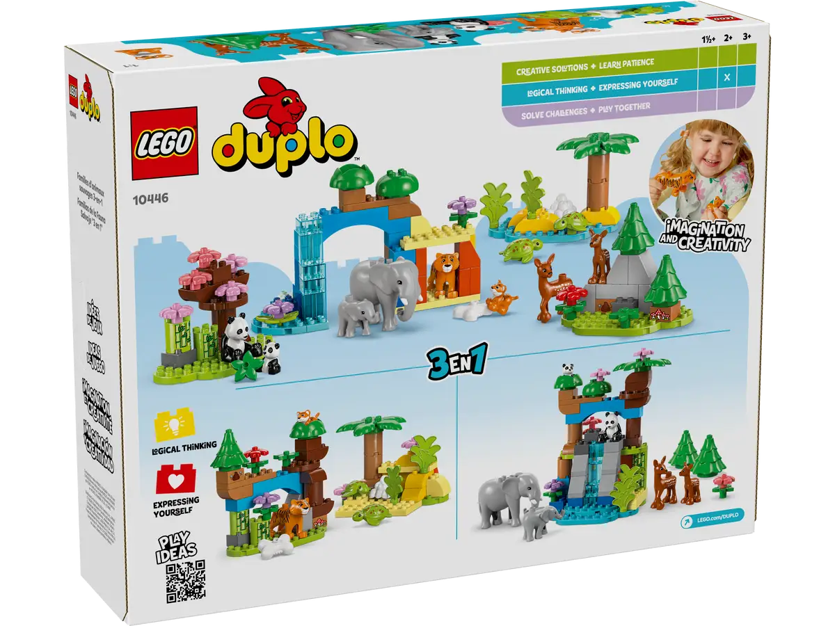 LEGO 10446 3 in1 Wild Animal Families
