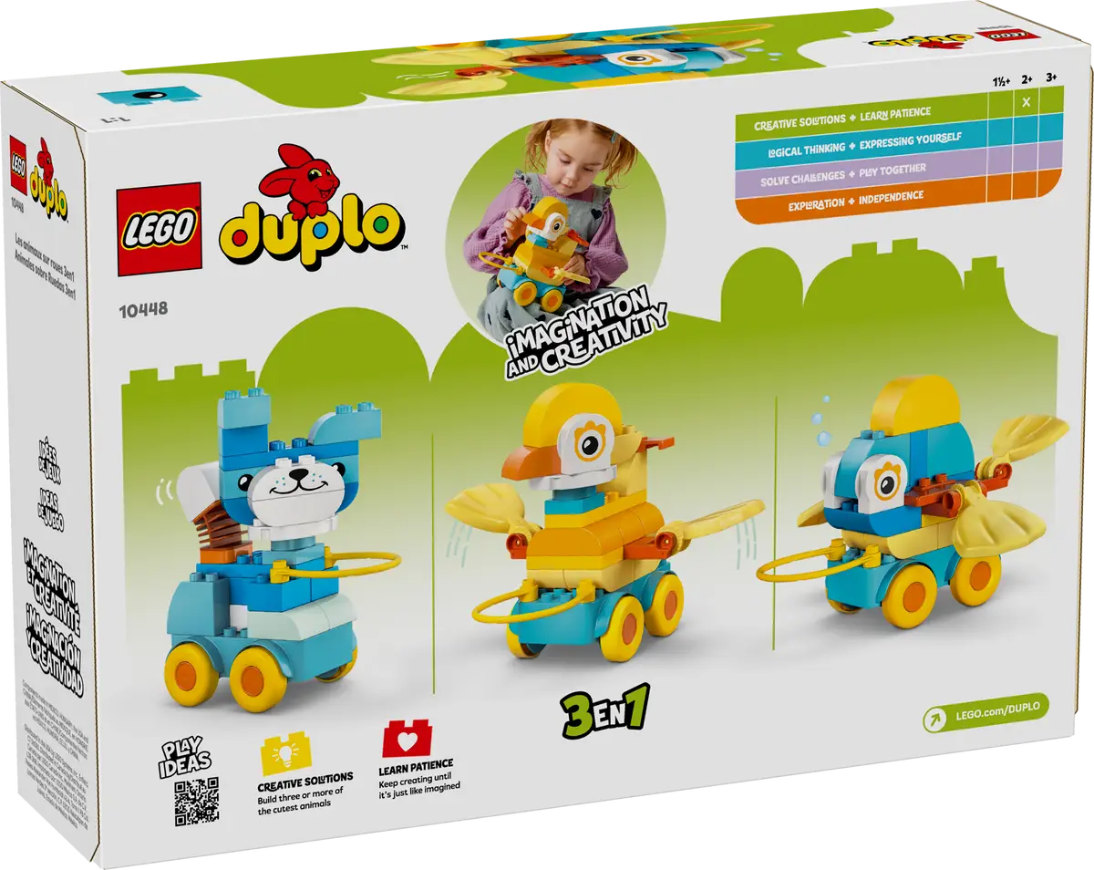LEGO 10448 3in1 Animals on Wheels