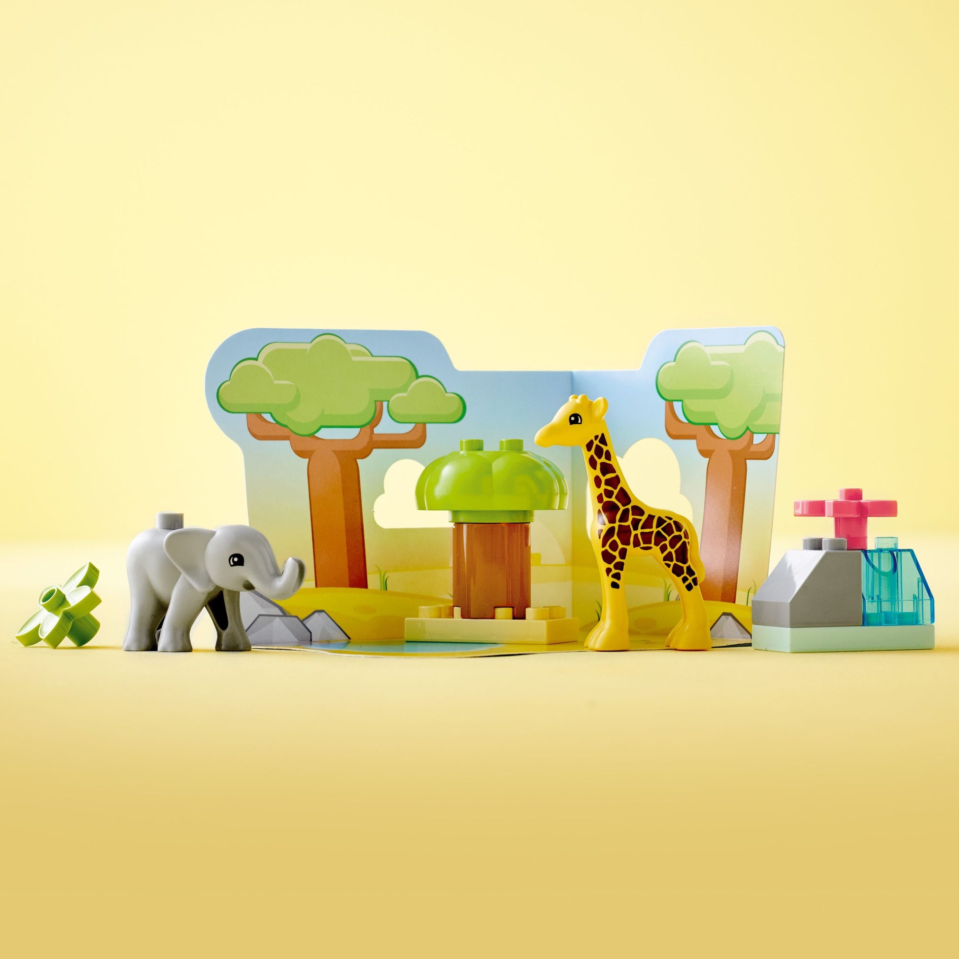 LEGO® DUPLO® Wild Animals of Africa 10971 Building Toy (10 Pieces)