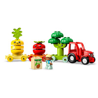 LEGO® DUPLO® My First Fruit and Vegetable Tractor 10982 Building Toy Set (19 Pieces)