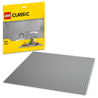 LEGO® Classic Grey Baseplate 11024 Building Kit for Kids (1 Piece)