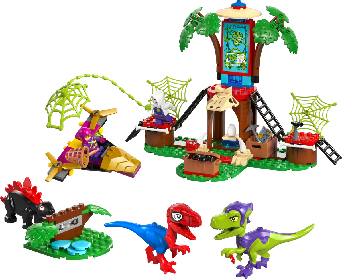 LEGO 11200 Spidey and Gobby's Raptor Battle at Tree House HQ