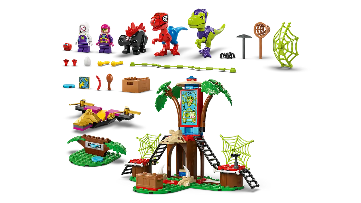 LEGO 11200 Spidey and Gobby's Raptor Battle at Tree House HQ