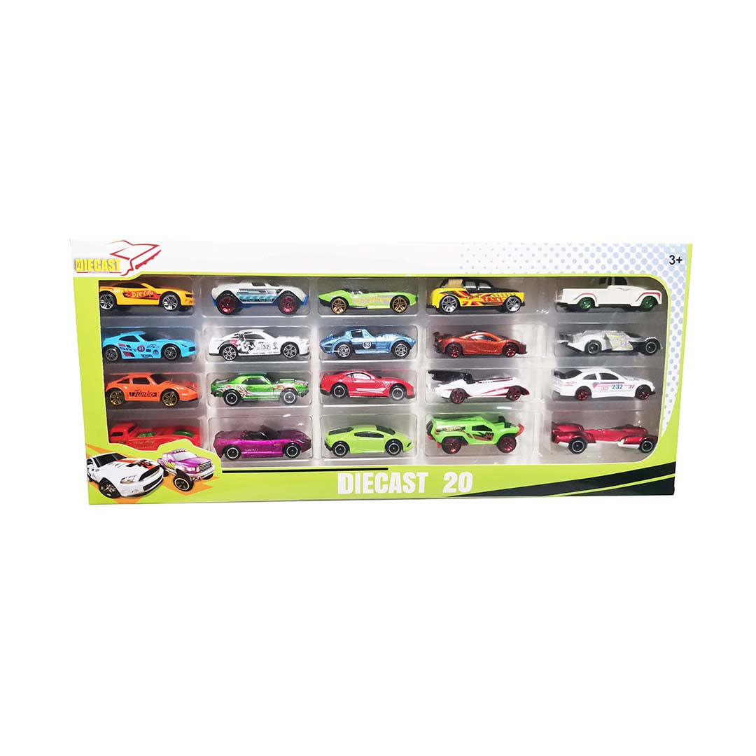 Diecast 1:64 Super Cars 20pcs Set