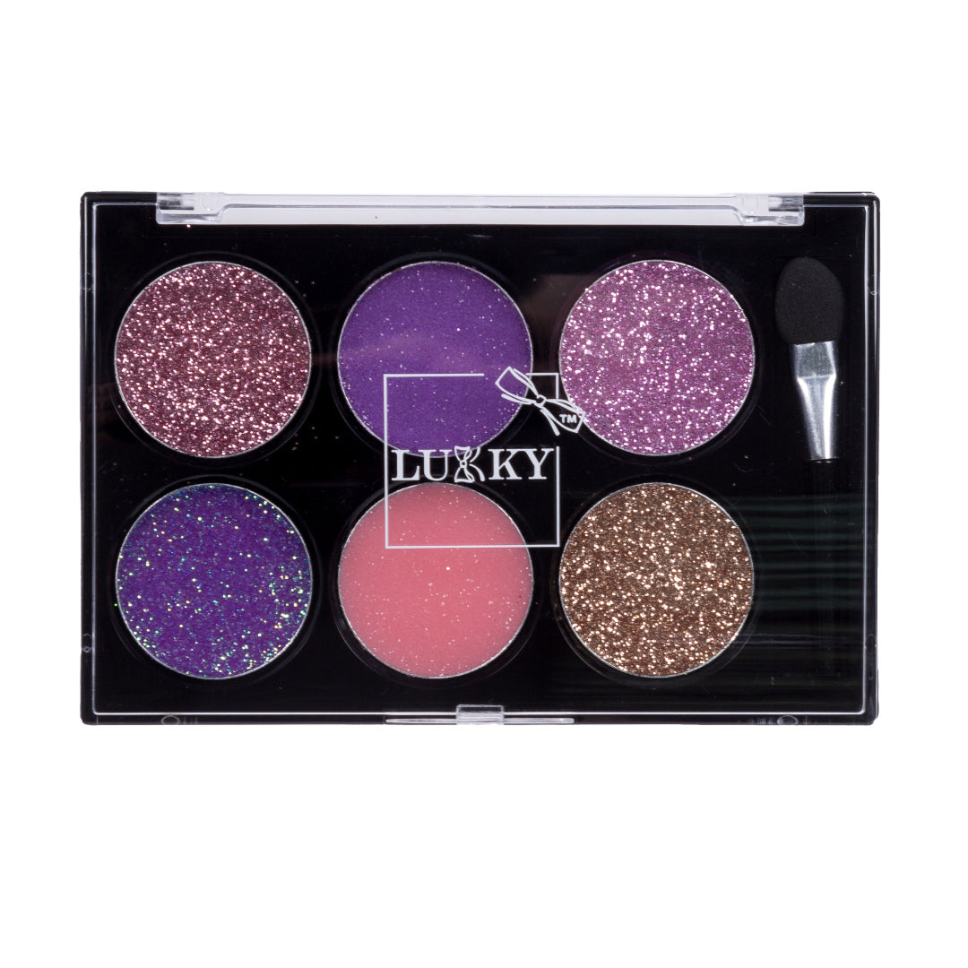 Lukky Eye Shadow Cream With Glitter (6g)