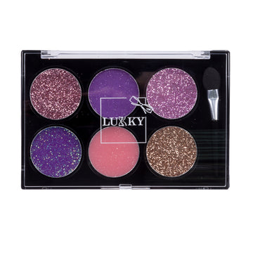 Lukky Eye Shadow Cream With Glitter (6g)