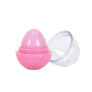 Lukky Lip Balm With Glitter Egg-Shaped (10g)