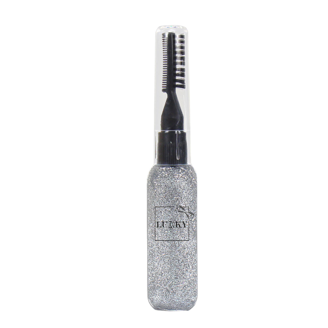 Lukky Hair Mascara With Glitter (15ml) (Silver)