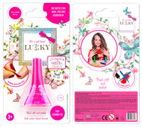 Lukky Peel-Off Nail Polish Confetti (5.5ml) (Bright Pearl with Glitter)