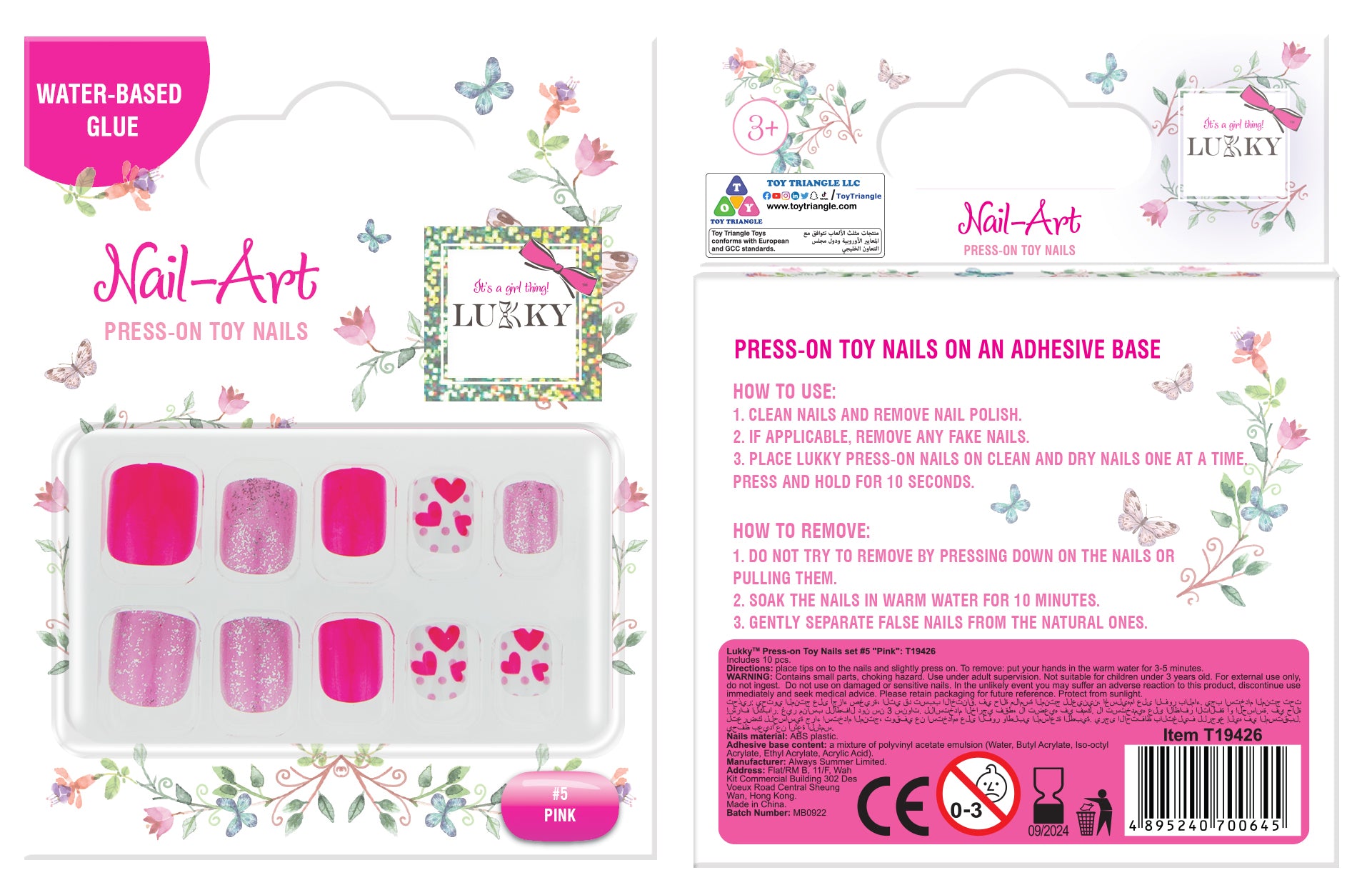 Lukky Nail-Art Press-On