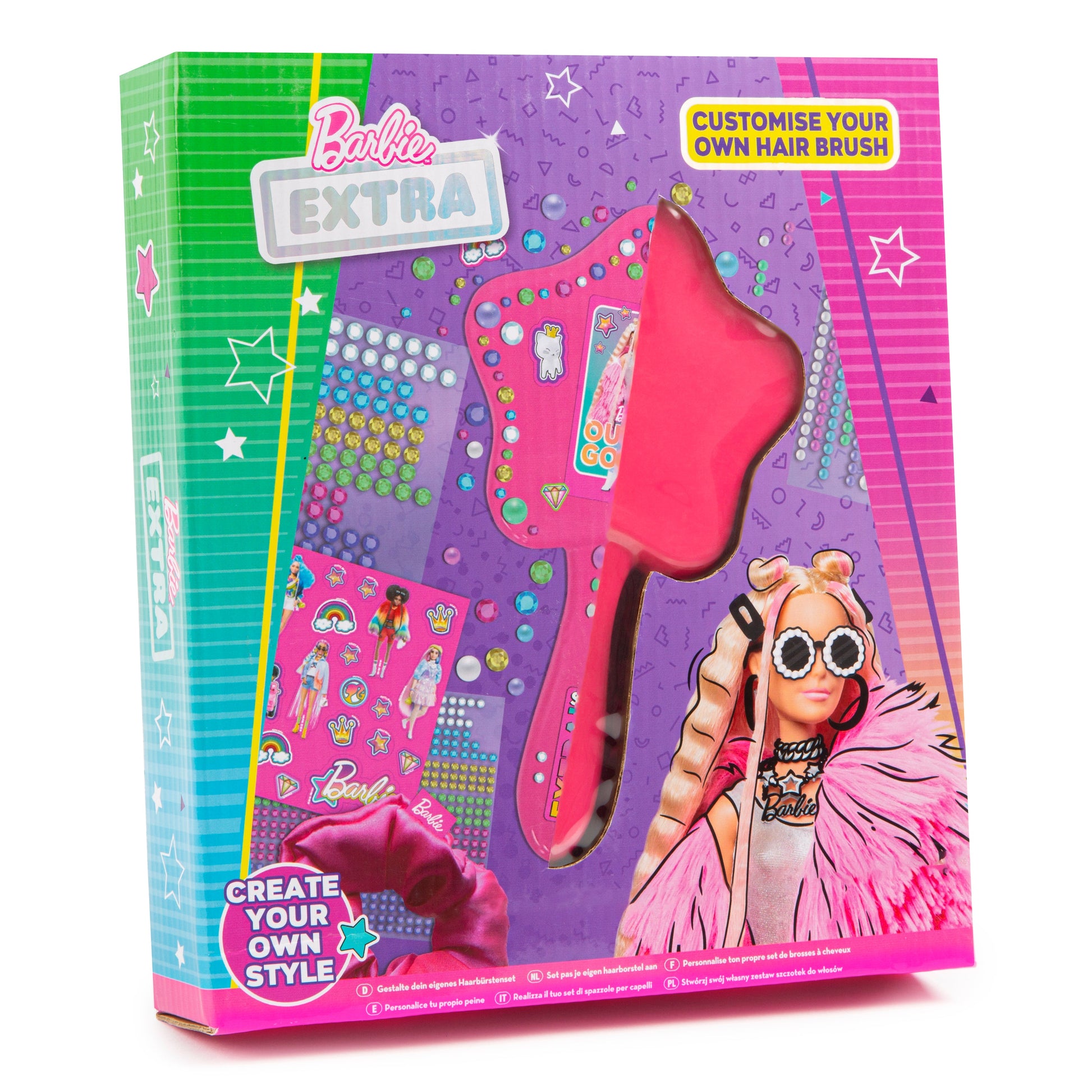 Barbie Extra Customise Your Own Hair Brush