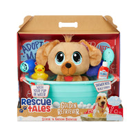 Little Tikes Rescue Tales Scrub 'n Groom Bathtub- Golden Retriever