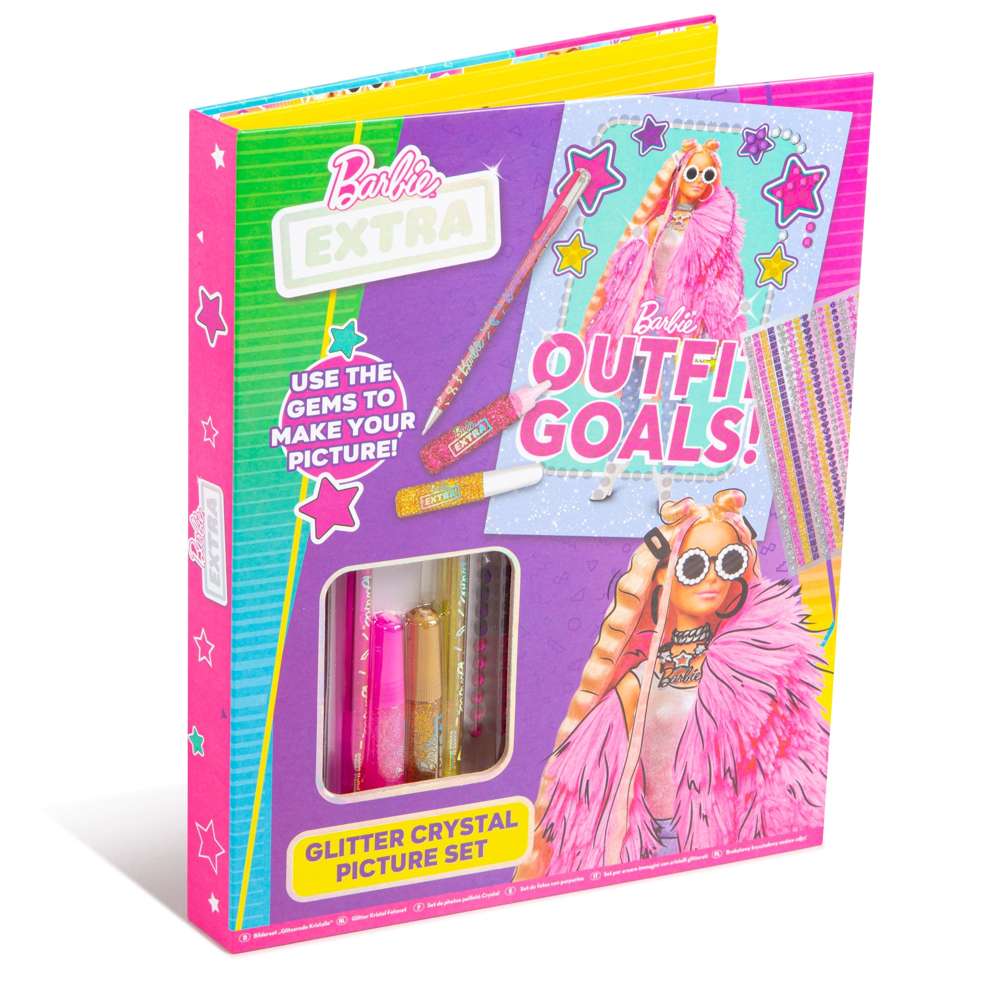 Barbie Extra Glitter Crystal Picture Set