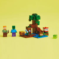 LEGO® Minecraft® The Swamp Adventure 21240 Building Toy Set (65 Pieces)