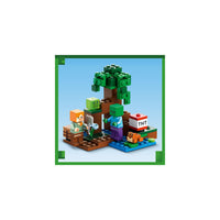 LEGO® Minecraft® The Swamp Adventure 21240 Building Toy Set (65 Pieces)