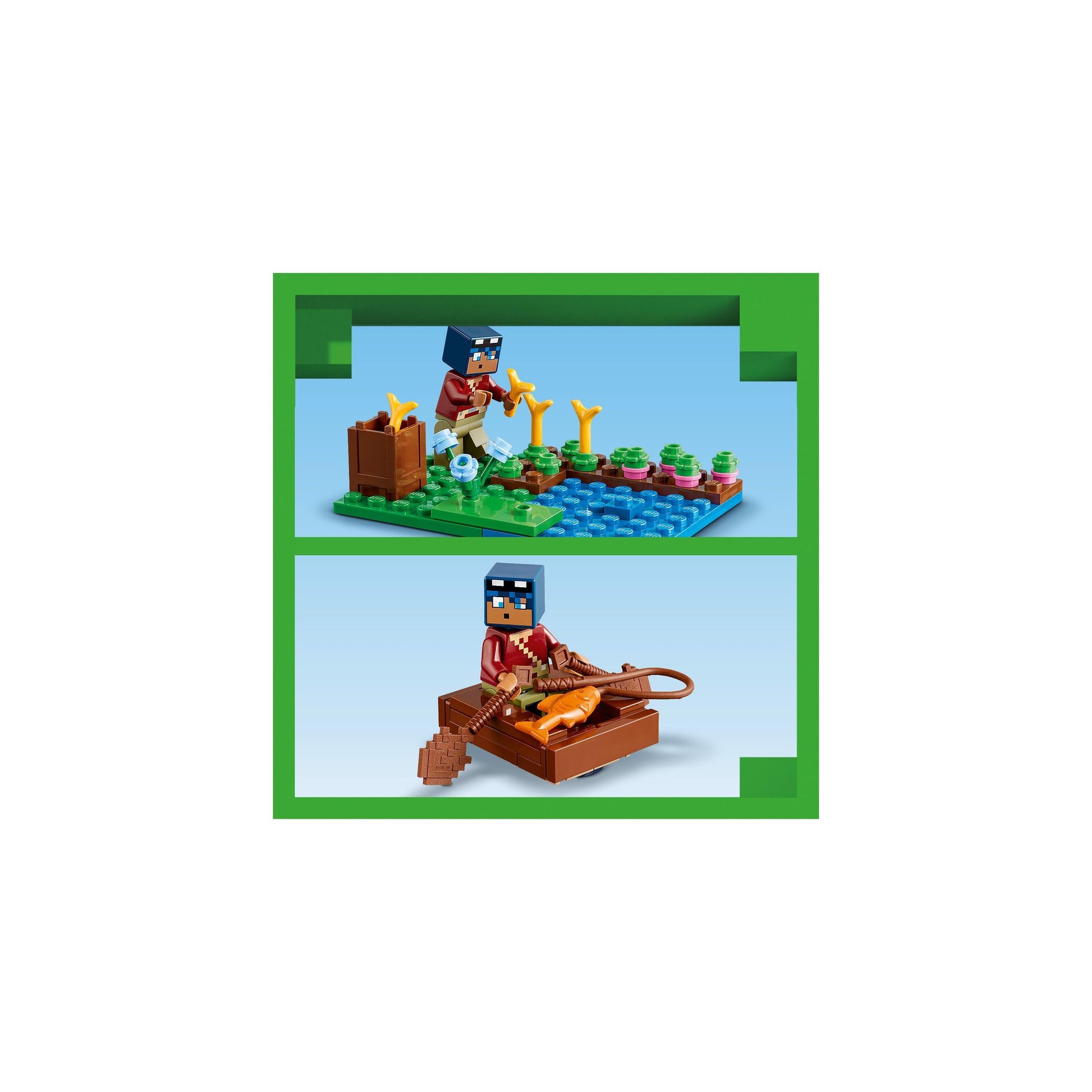 LEGO® Minecraft® The Frog House 21256