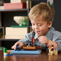 مجموعة لعب سفينة القراصنة وقارب الرحلة 21259 من ليجو® ماينكرافت®