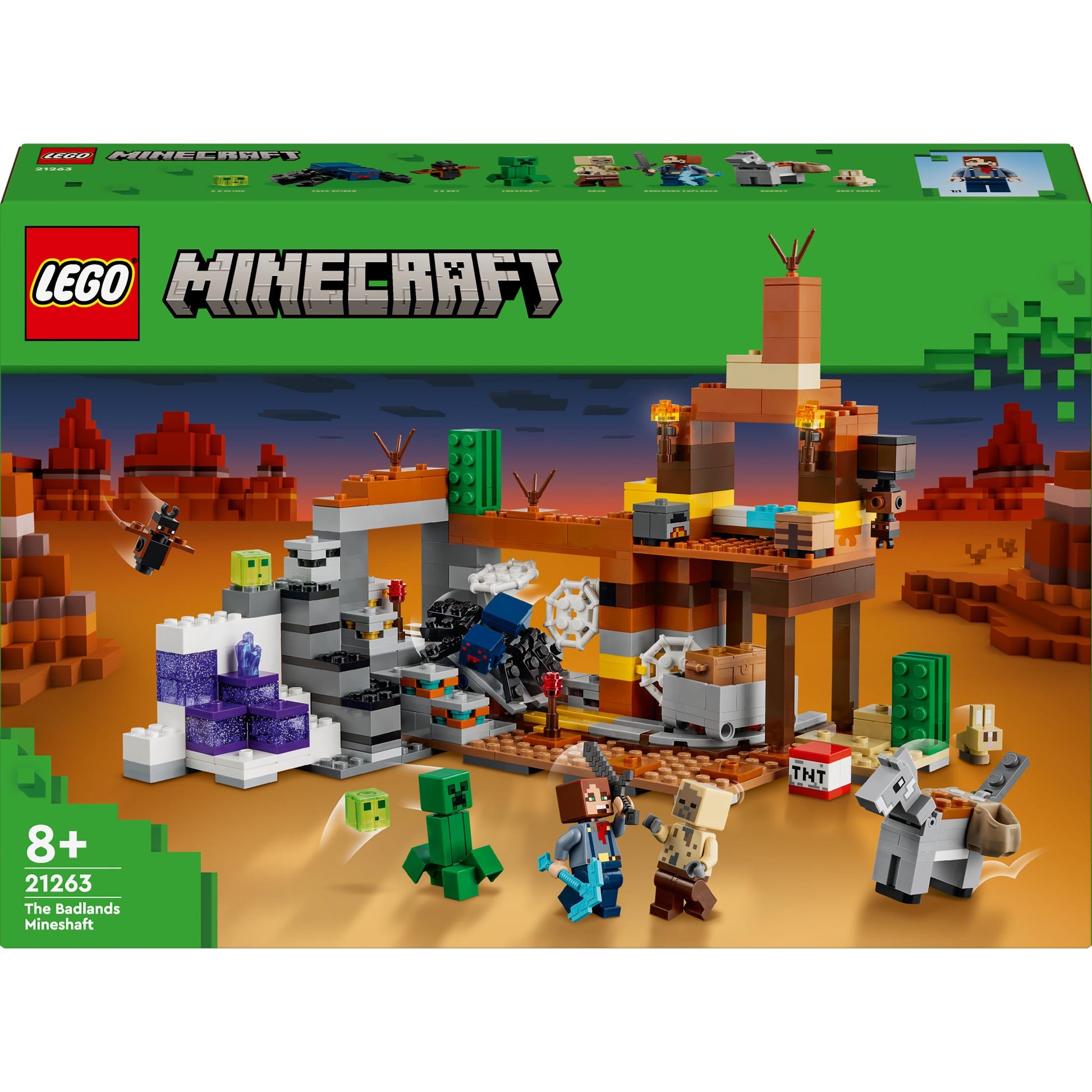 LEGO® Minecraft® The Badlands Mineshaft Video-Game Toy 21263