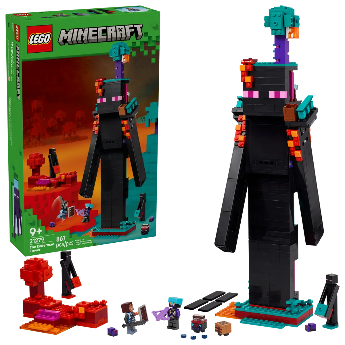 LEGO 21279 The Enderman Tower