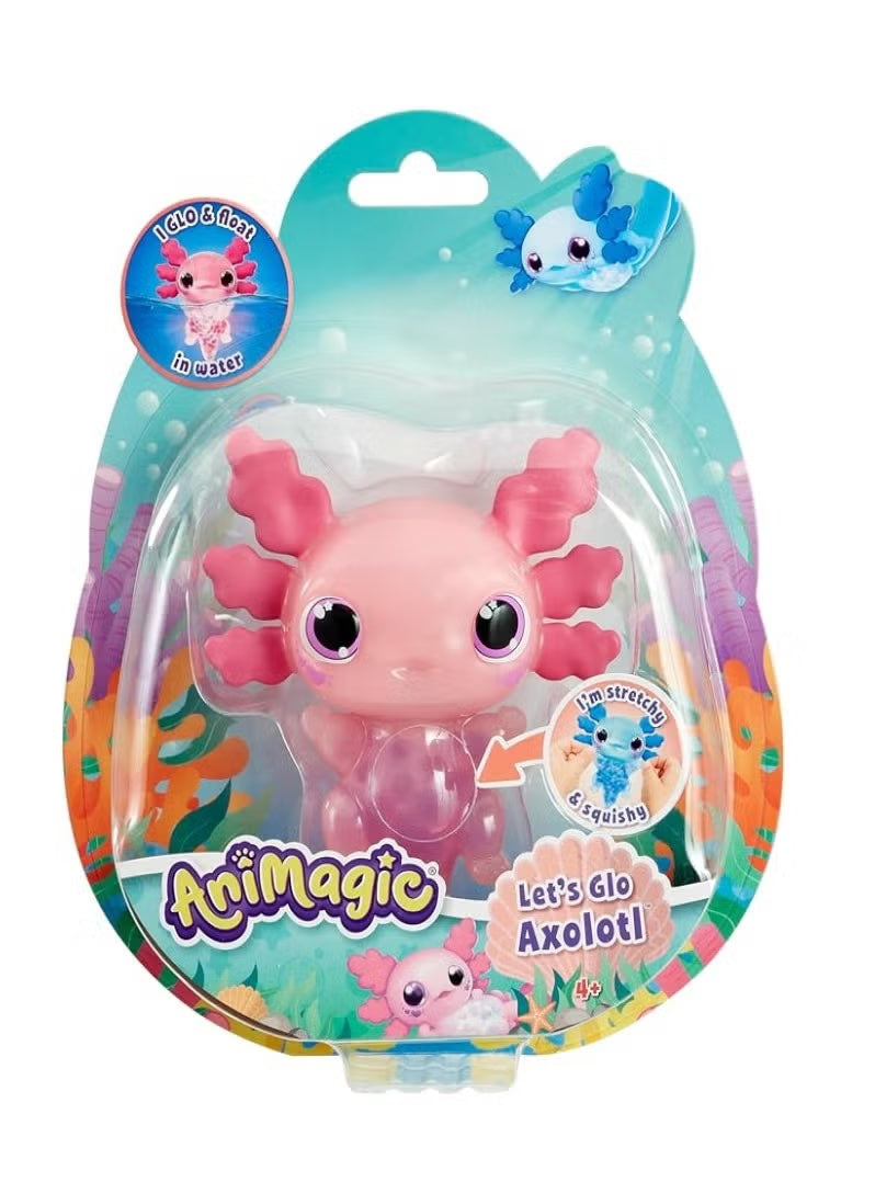 Animagic Let's Glo Axolotl Assorted