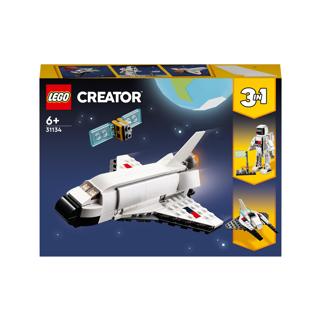 LEGO® Creator Space Shuttle 31134 Building Toy Set (144 Pieces)