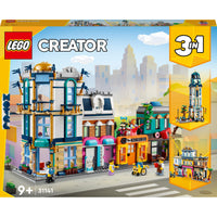 LEGO® Creator 3in1 Main Street 31141 Building Toy Set (1,459 Pieces)