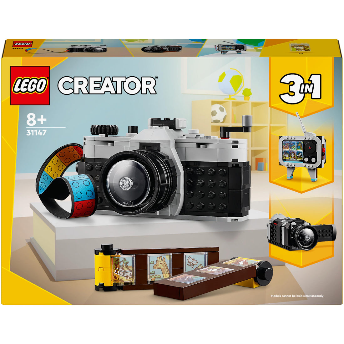 LEGO® Creator Retro Camera 3in1 Toy 31147