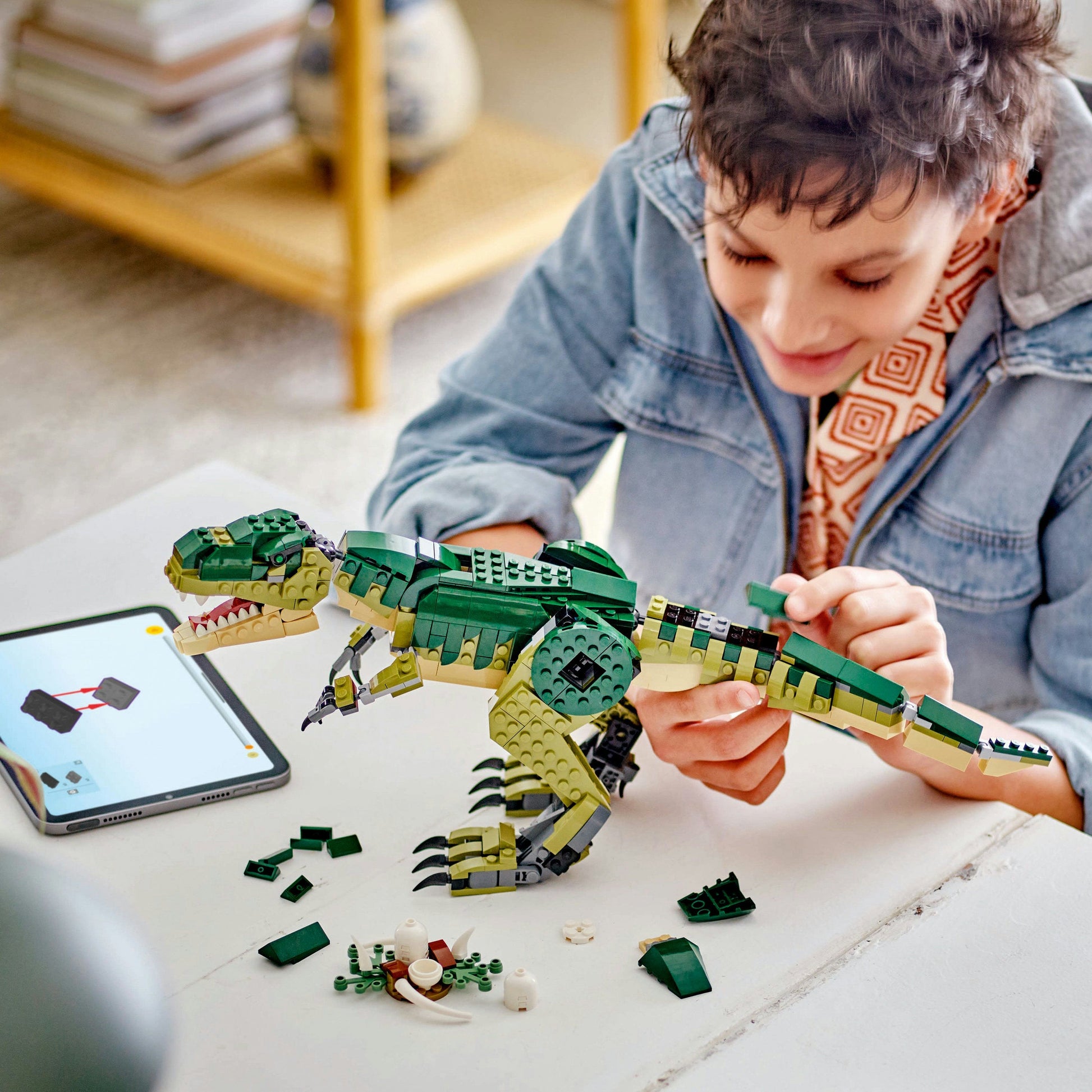 LEGO® Creator 3in1 T. rex, Dinosaur Toy for Kids 31151