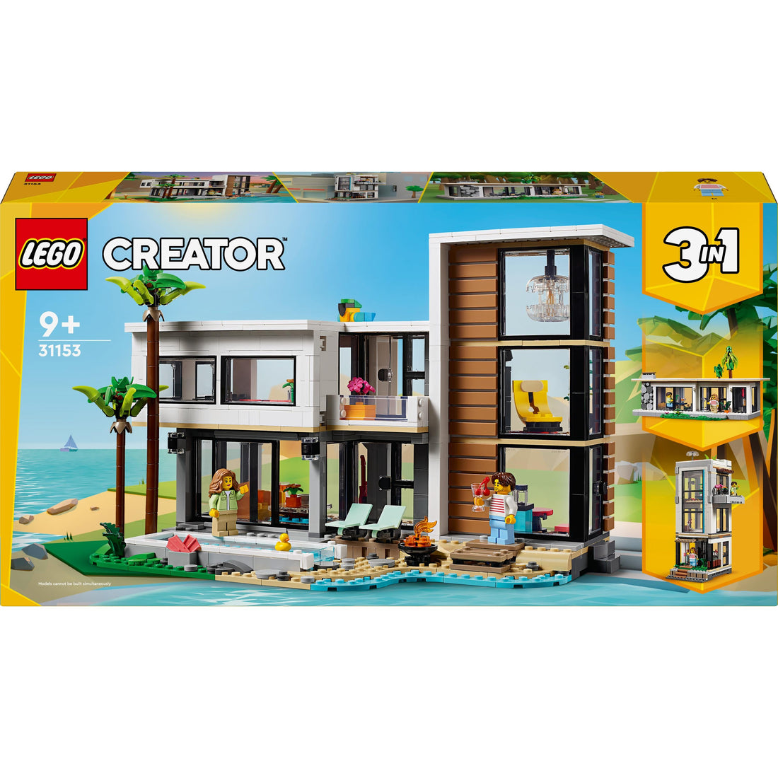 LEGO® Creator 3in1 Modern House Toy Playset for Kids 31153