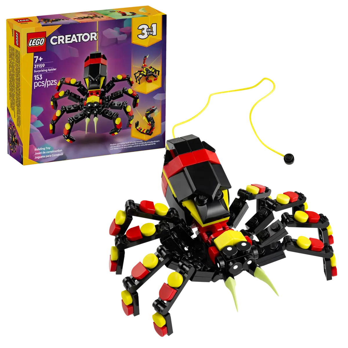 LEGO 31159 Wild Animals: Surprising Spider