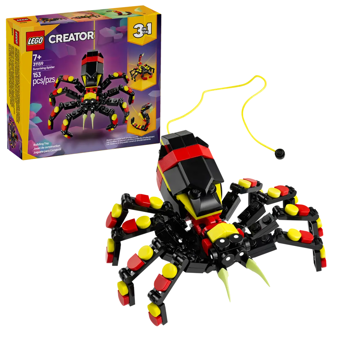 LEGO 31159 Wild Animals: Surprising Spider