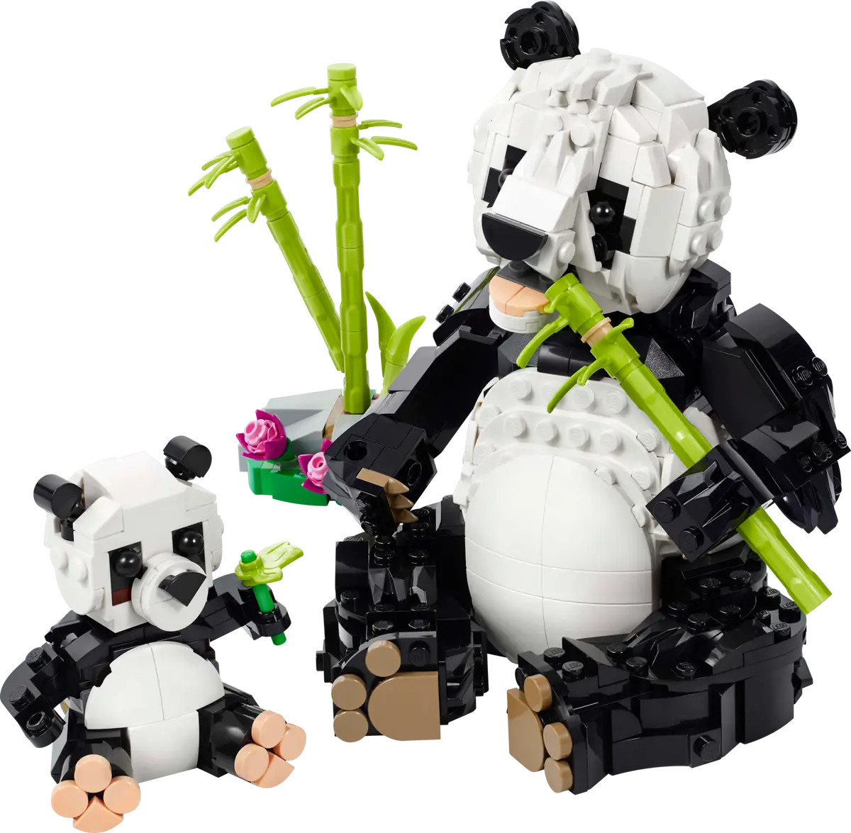 LEGO 31165 Wild Animals: Panda Family