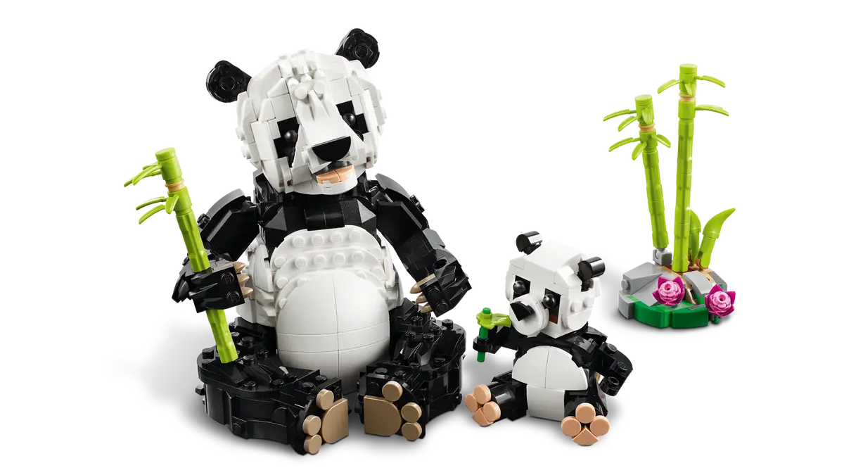 LEGO 31165 Wild Animals: Panda Family