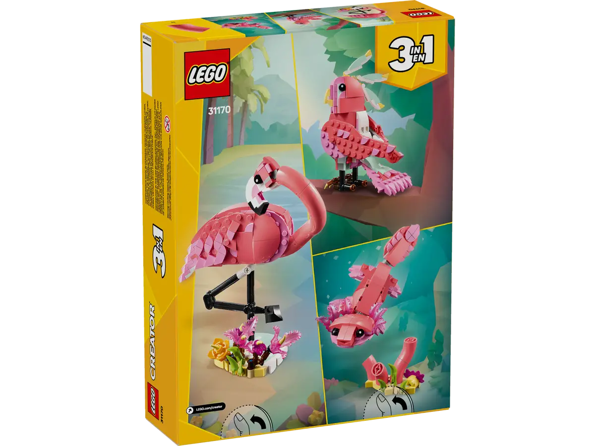 LEGO 31170 Wild Animals: Pink Flamingo