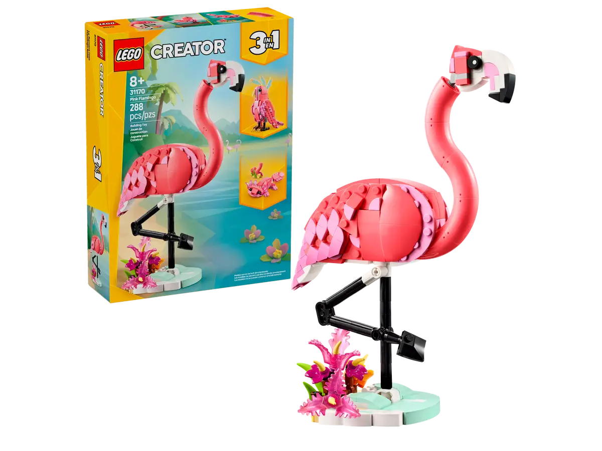 LEGO 31170 Wild Animals: Pink Flamingo