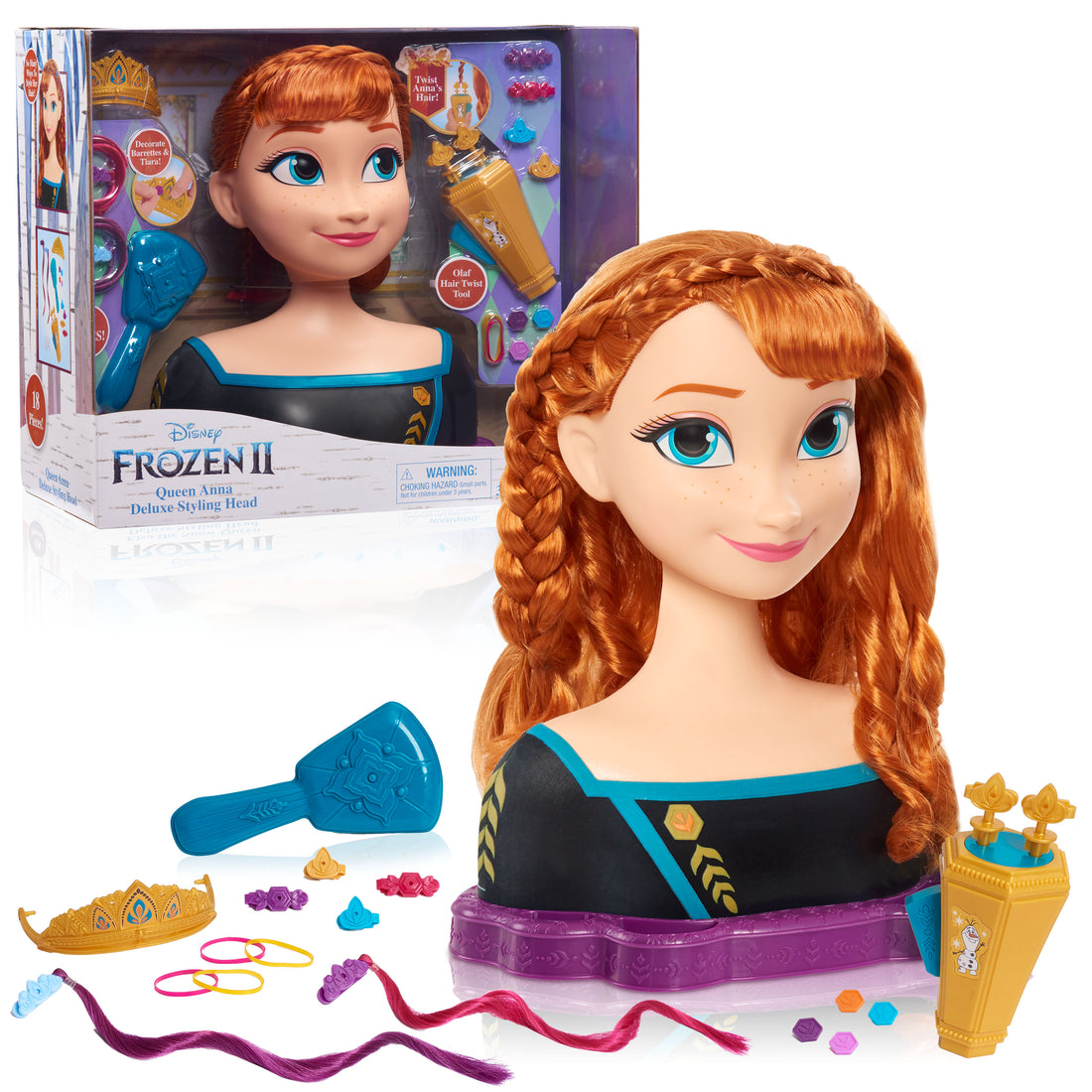 Disney Styling Head Deluxe Frozen 2 Anna
