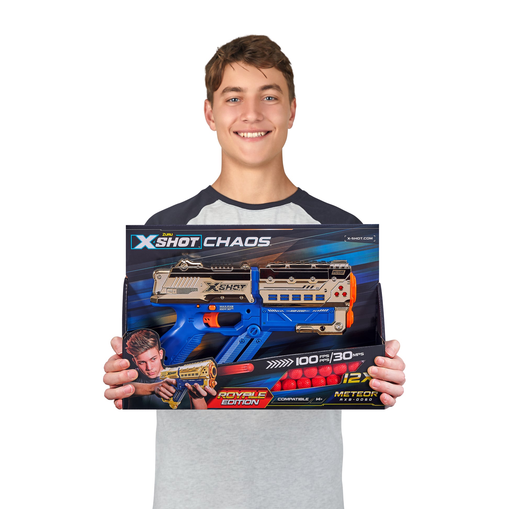 X-Shot Chaos Dart Ball Blaster Golden Meteor