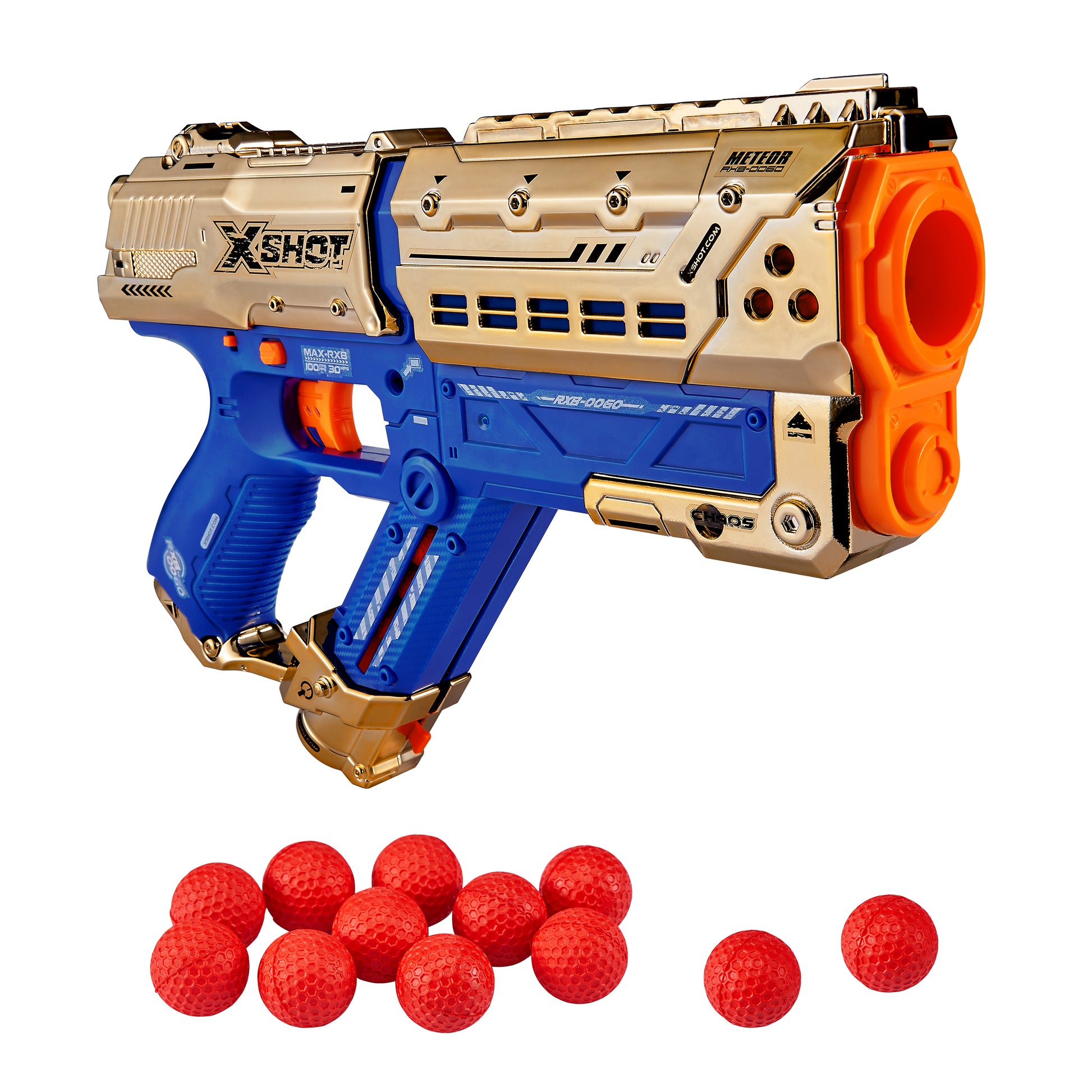 X-Shot Chaos Dart Ball Blaster Golden Meteor